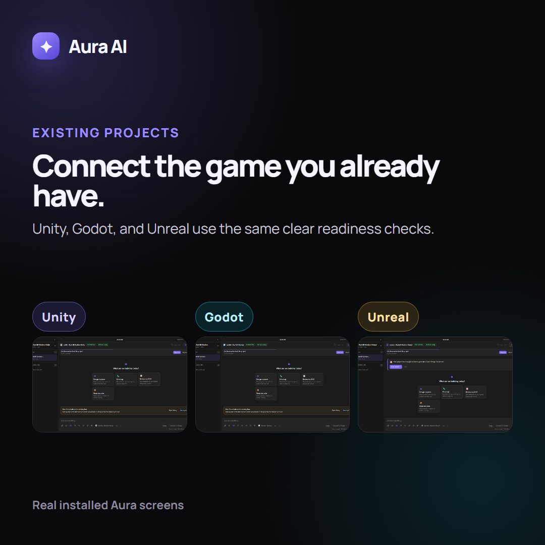 Connect an existing Godot project | Avori Tutorial